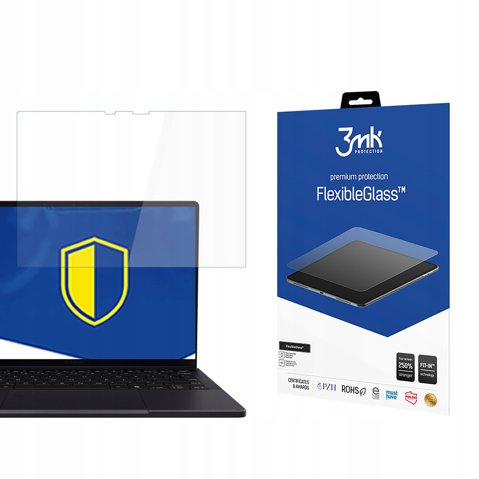 Hybridní Sklo pro Asus ProArt PX13 až 15" 3mk FlexibleGlass