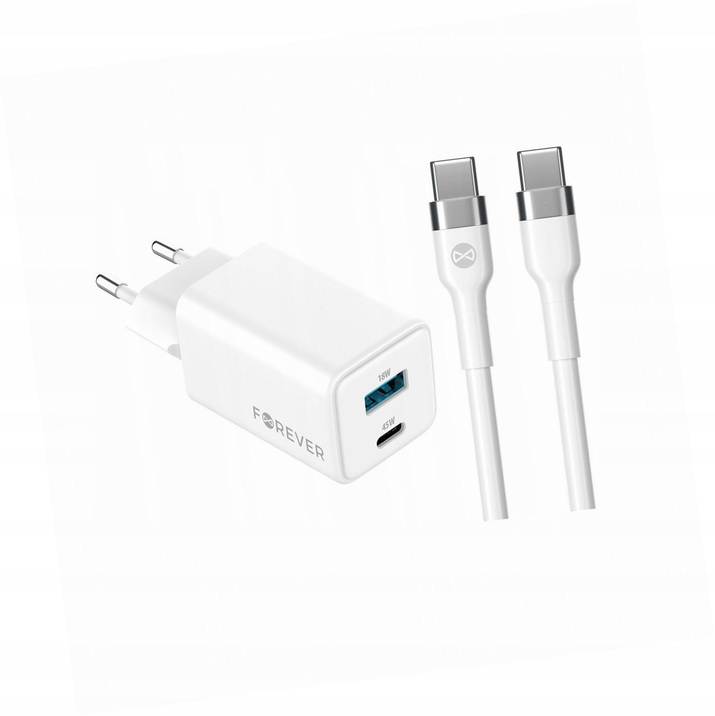 Szybka ładowarka GaN 45W Usb-c z kablem do Xiaomi 11T Pro 5G