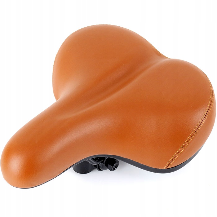 

Siodełko rowerowe na sprężynach brązowe do roweru