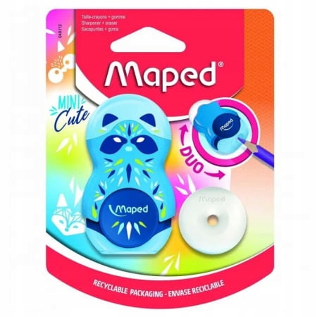 Temperówka z gumką Mini Cute Loopy mix MAPED
