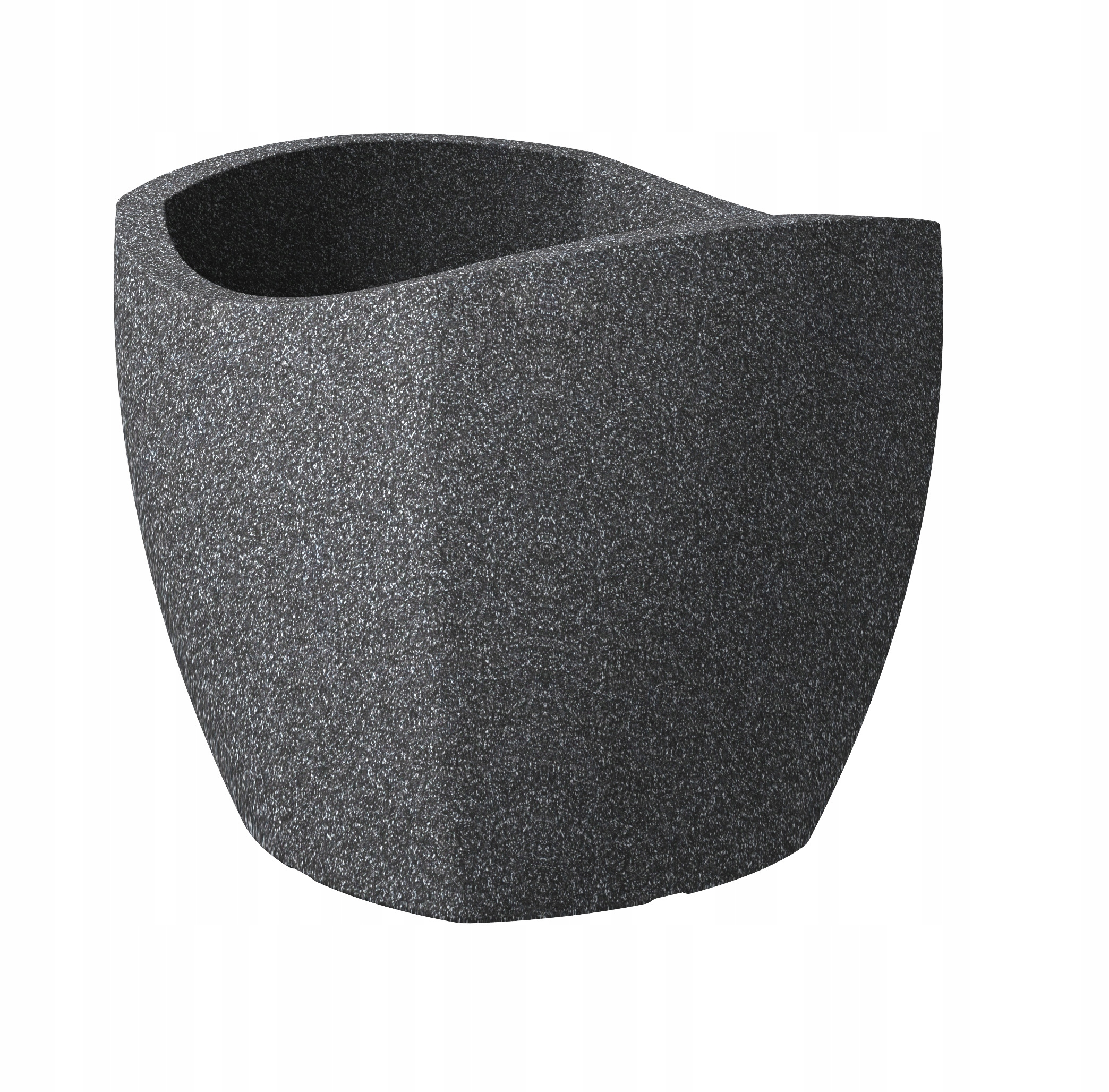 Velký terasový květináč Scheurich Wave Globe Cubo 50