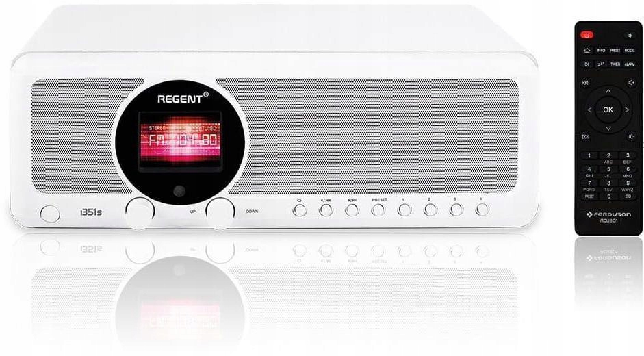 Ferguson Regent i351S Bílé Internetové Rádio WiFi Dab+ Fm Bluetooth Usb