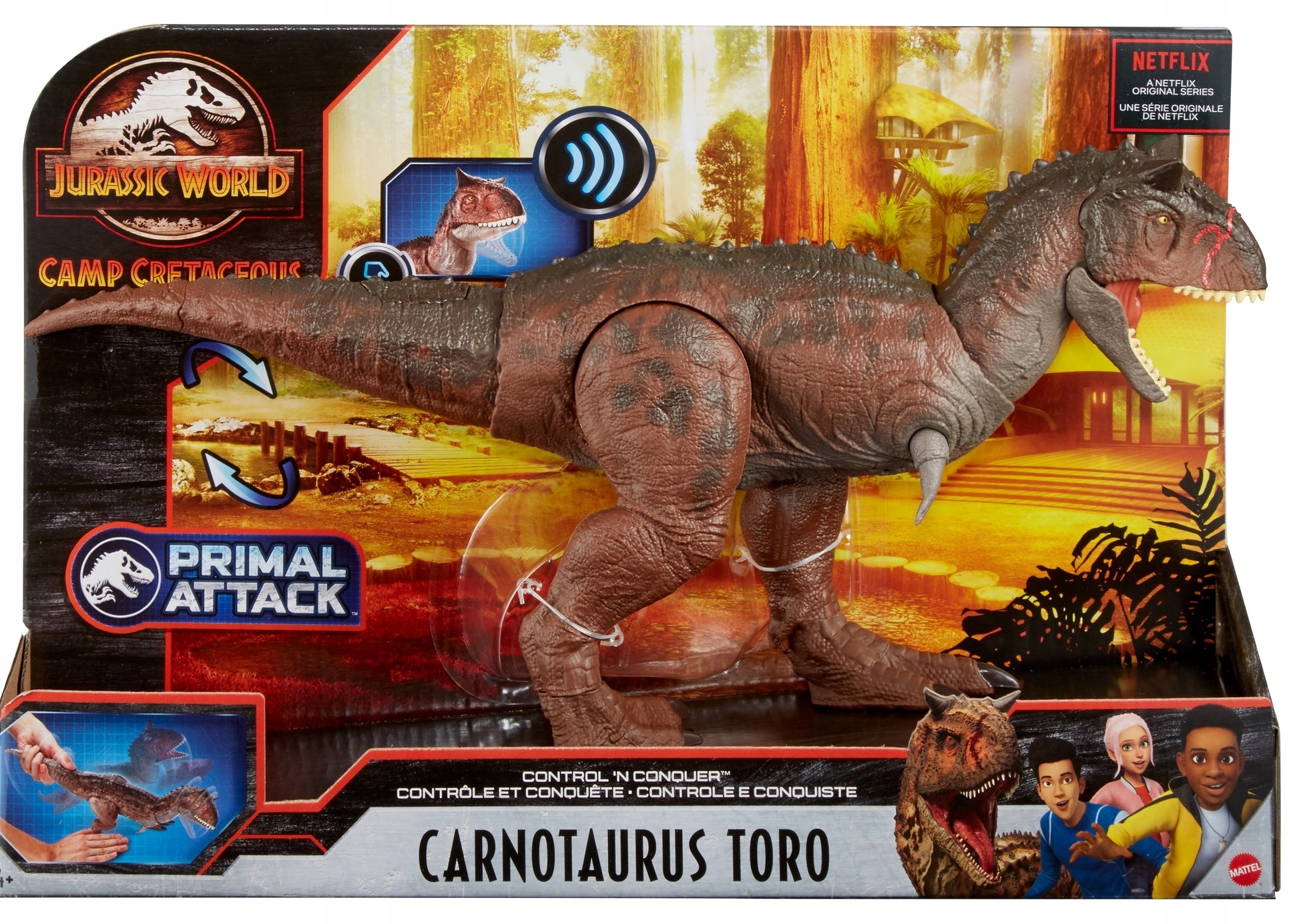 

Carnotaurus Park Jurajski Interaktywny Dinozaur