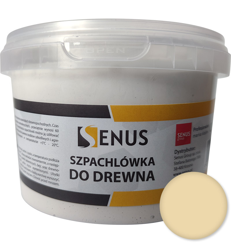

Szpachlówka do drewna Senus 1kg Brzoza
