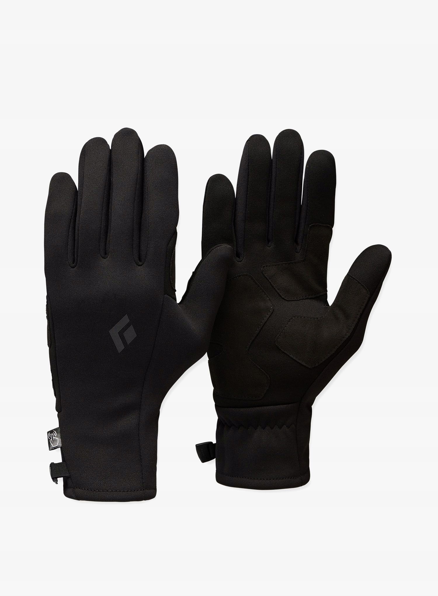 Rukavice Black Diamond Heavyweight Screentap Liners černé Xs