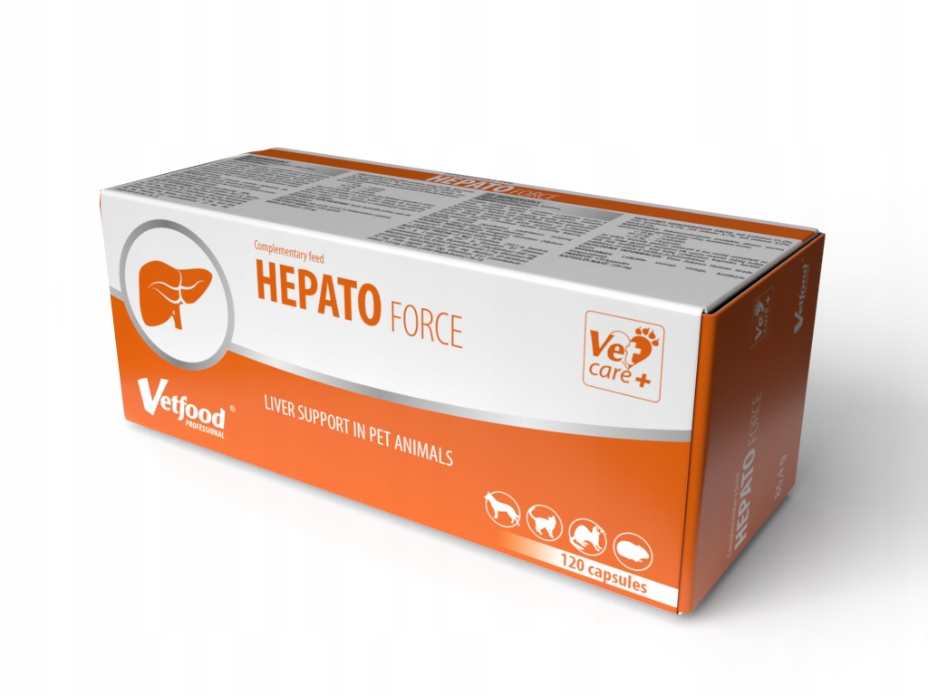 Levně Hepatoforce podpora jater 120 kapslí Vetfood