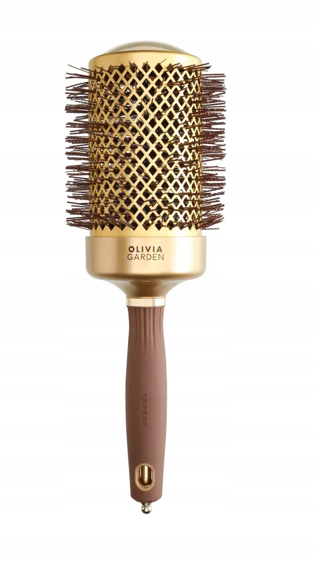 Szczotka Olivia Garden Nano Thermic Expert Blowout Shine Gold & Brown 55 mm