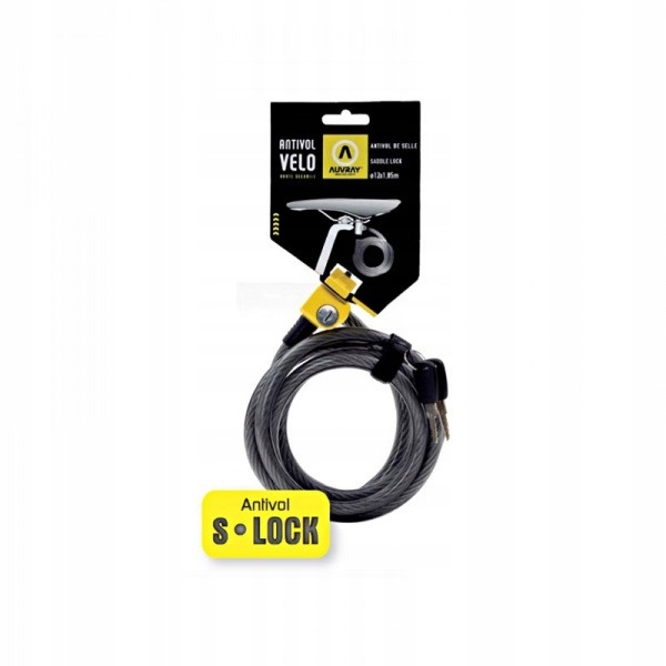 

Linka Spiralna 150CM Z Zamkiem 12MM Auvray
