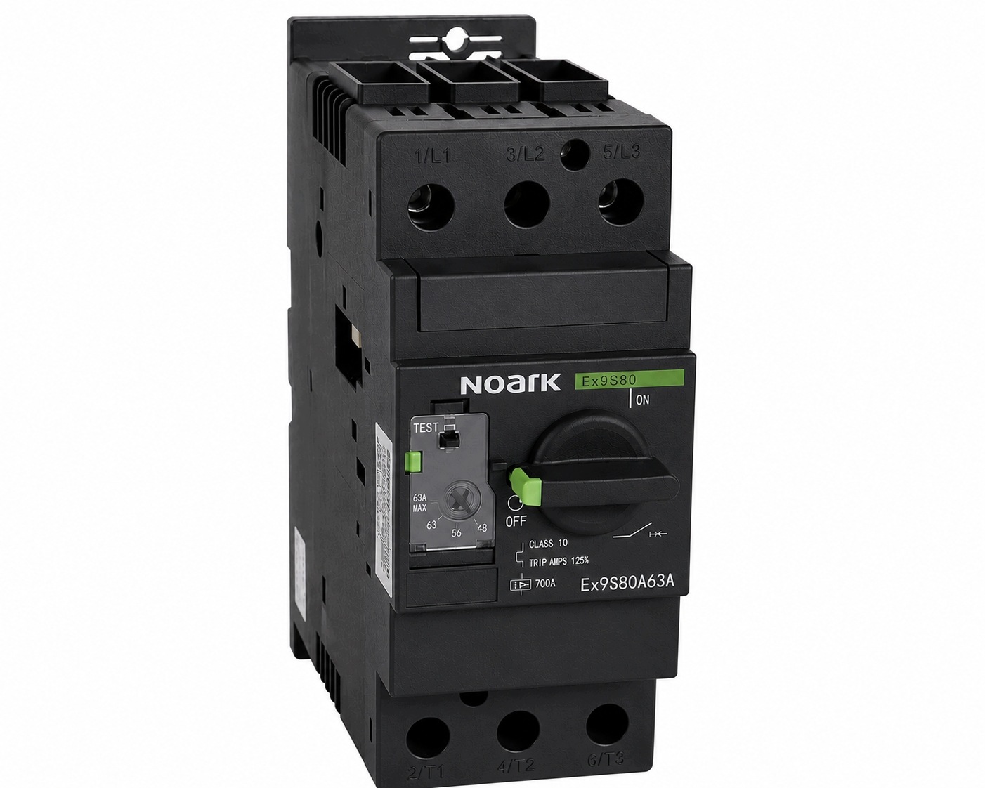 Motorový spínač 48-63A termik Ex9S80A 63A Noark 113846