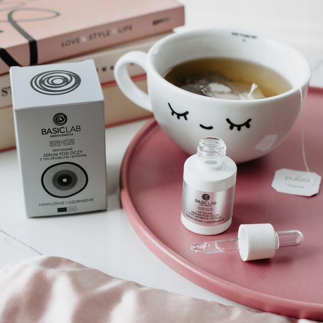 BASICLAB Peptydowe serum pod oczy 15 ml Marka BasicLab
