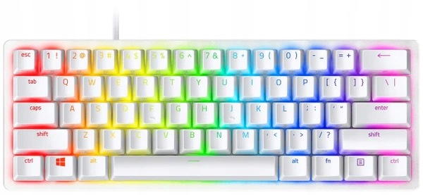 Razer Huntsman Mini Mercury Edition Herná klávesnica (us) biela