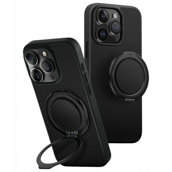 Uniq Keva Air etui do iPhone 16 Pro Max MagClick czarny