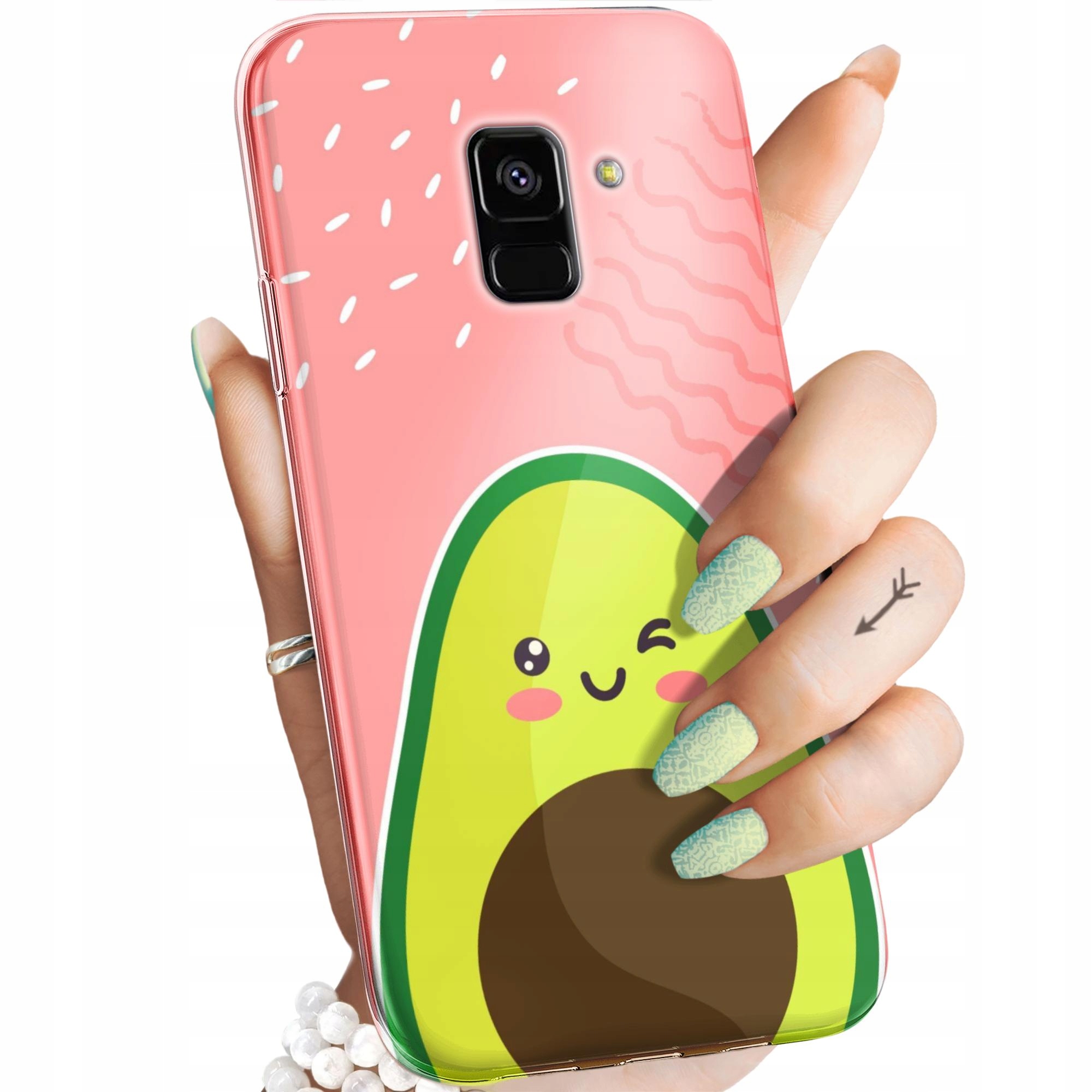 Etui Do Samsung Galaxy A5/A8 2018 Awokado Avocado Owoc Obudowa Case