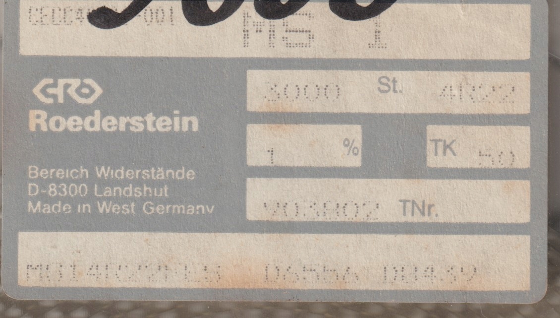 [100szt] 4R22 1% 50ppm rezystor Smd minimelf MS1 Roederstein low noise