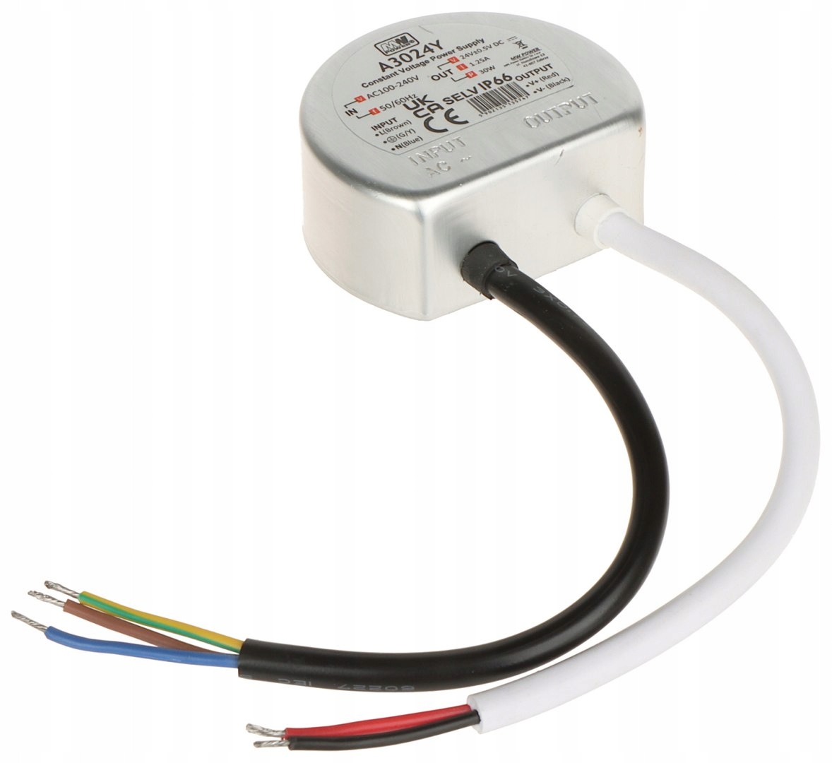 

Zasilacz do Led A3024Y 30W 1,5A 24V dopuszkowy