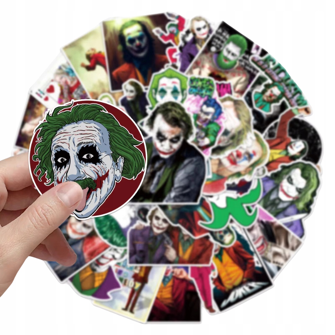 NAKLEJKI Joker MIX 50 szt