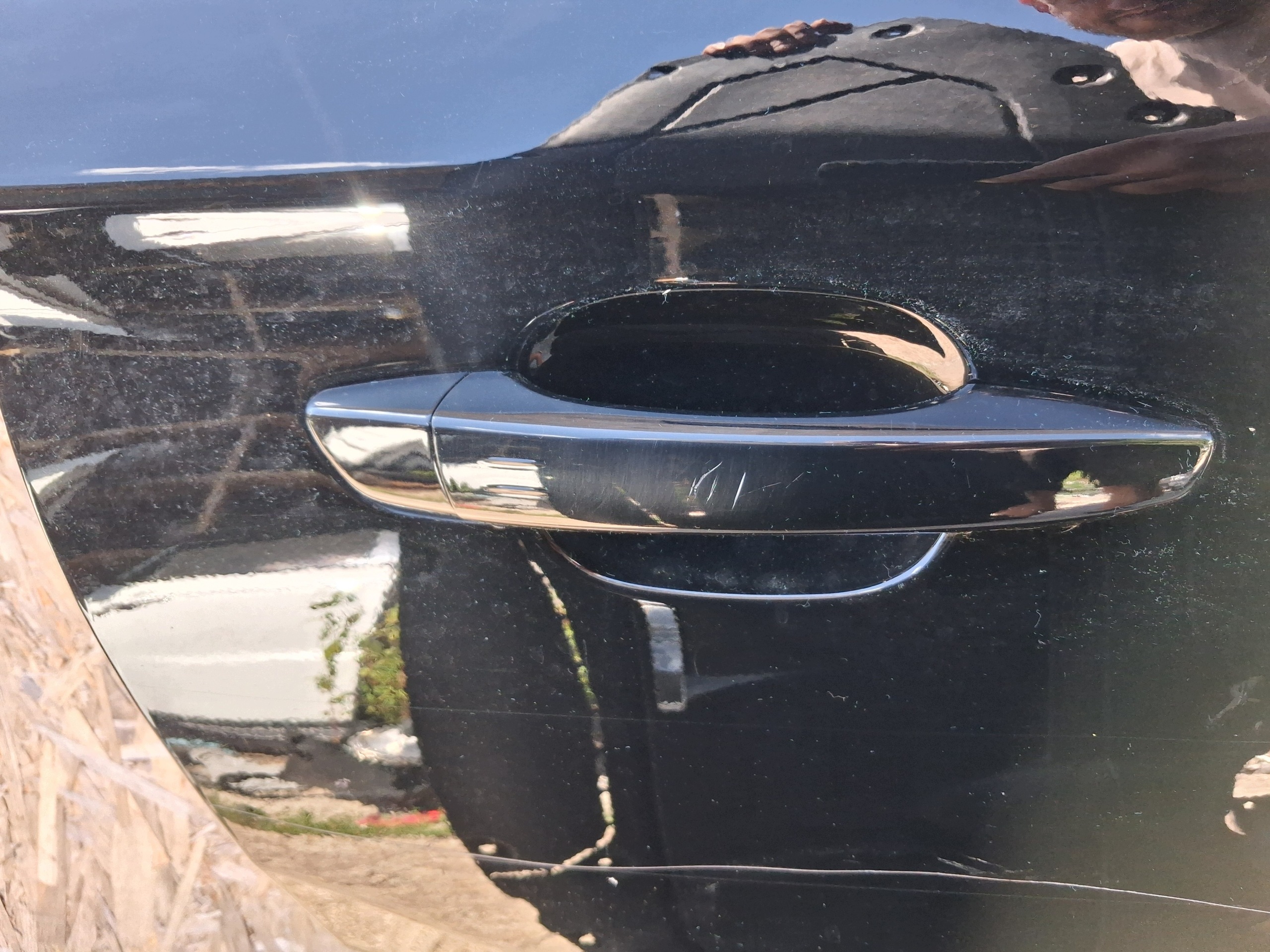 door complete right rear. right rear part CITROEN DS7 25ROK