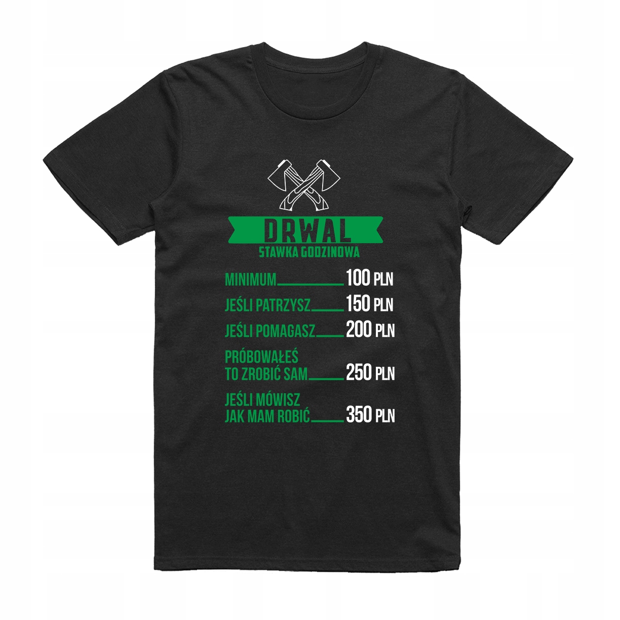 

S - Koszulka T-shirt Drwal Dla Drwala Prezent