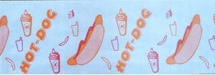 

Torebka Hot-dog amerykański foliowany 200 sztuk