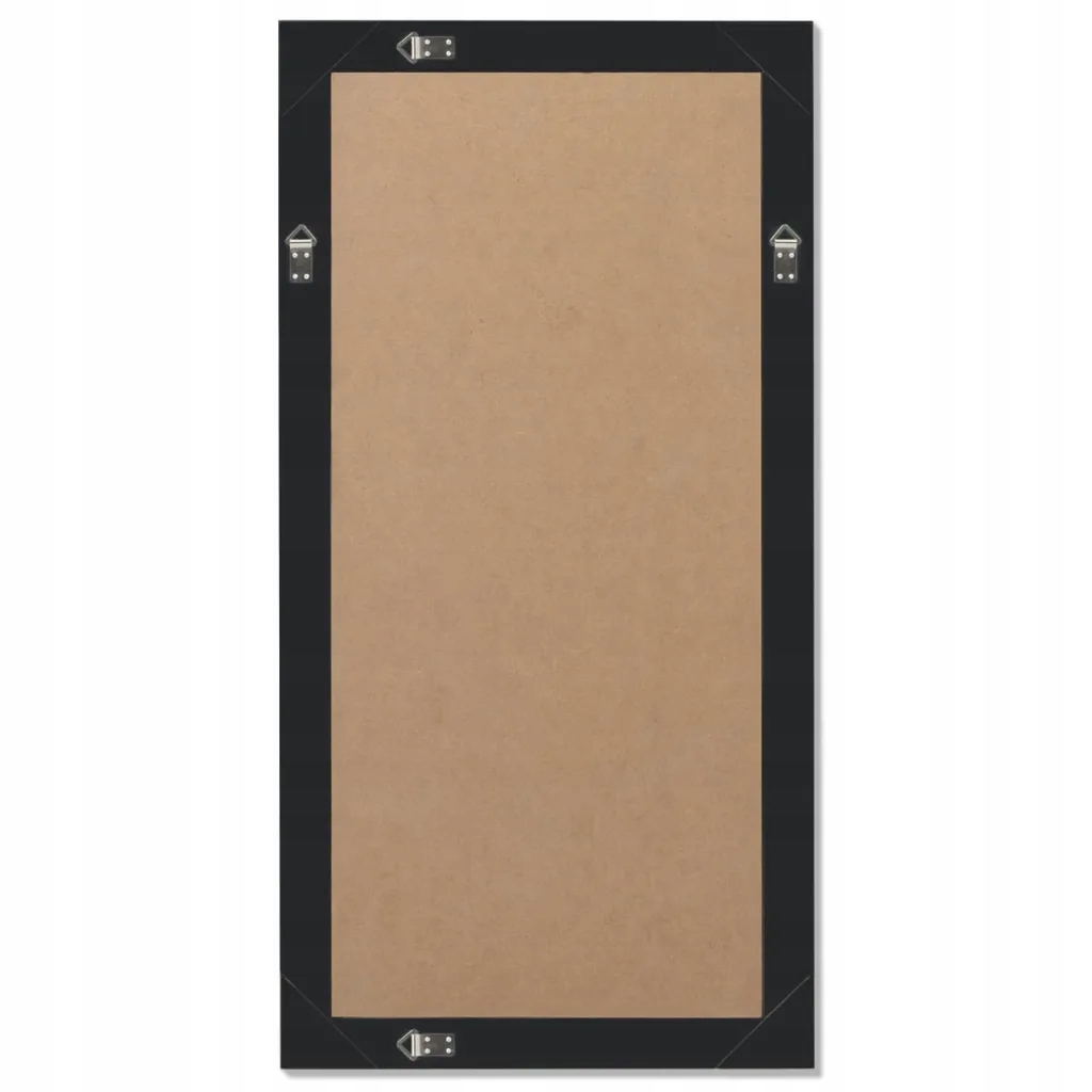 Lustro ścienne w stylu barokowym, 100x50 cm, srebrne Materiał ramy drewno