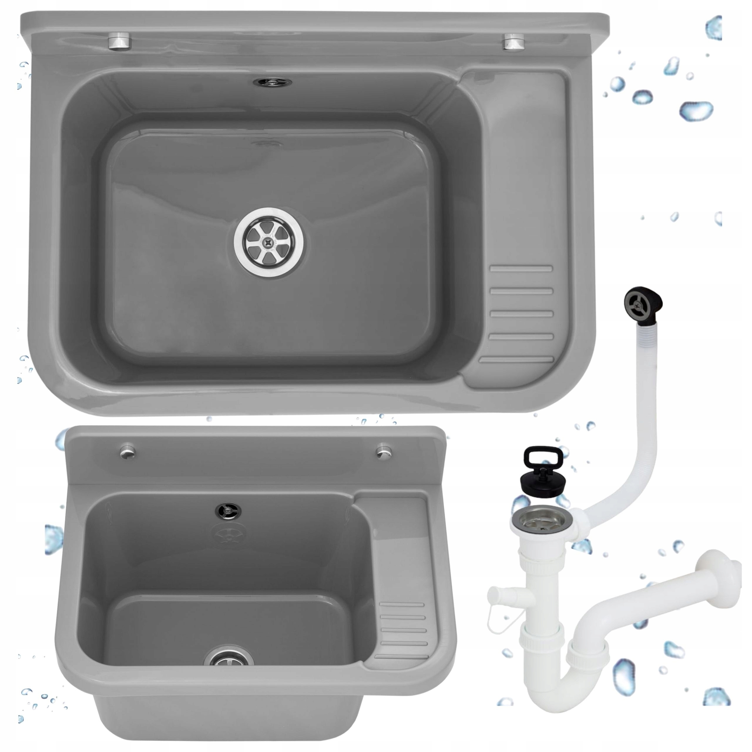 Technický Dřez Pracovní Prádelna Garáž Kotelna Komora Šedá Technická