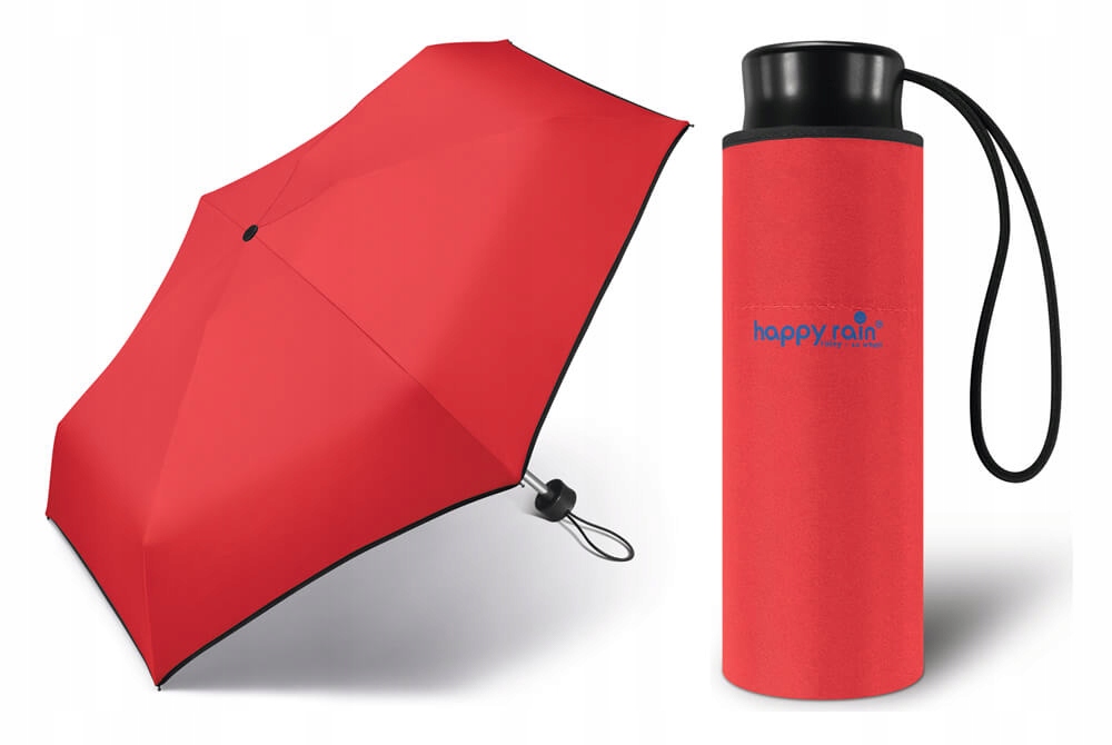 

Kieszonkowa Ultra Mini parasolka Happy Rain 16 cm