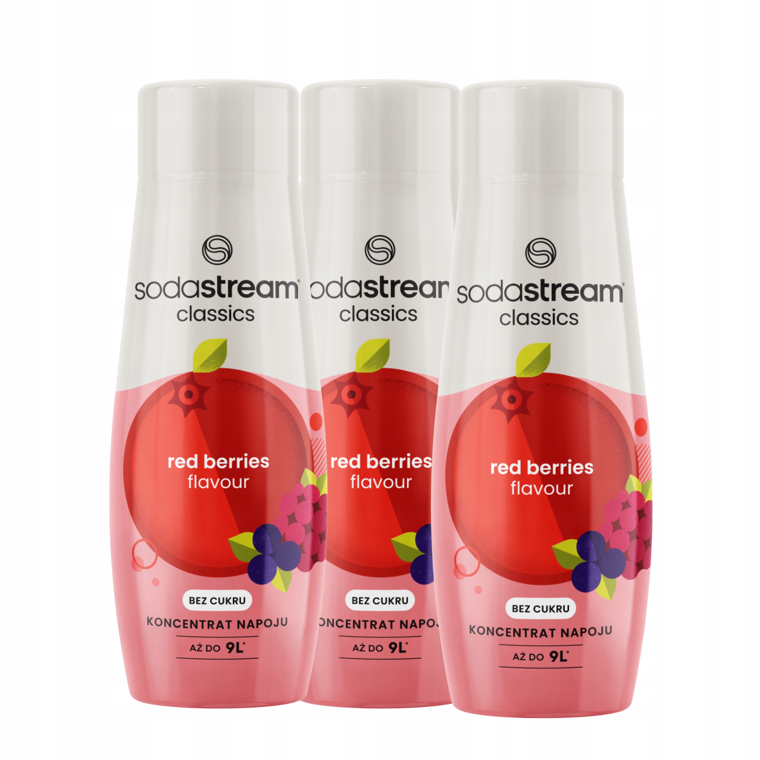 Levně SodaStream Lesní Ovoce Bez Cukru koncentrát do saturátoru sirup 440 ml x3