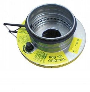 Przepustnica soczewkowa IRIS 125