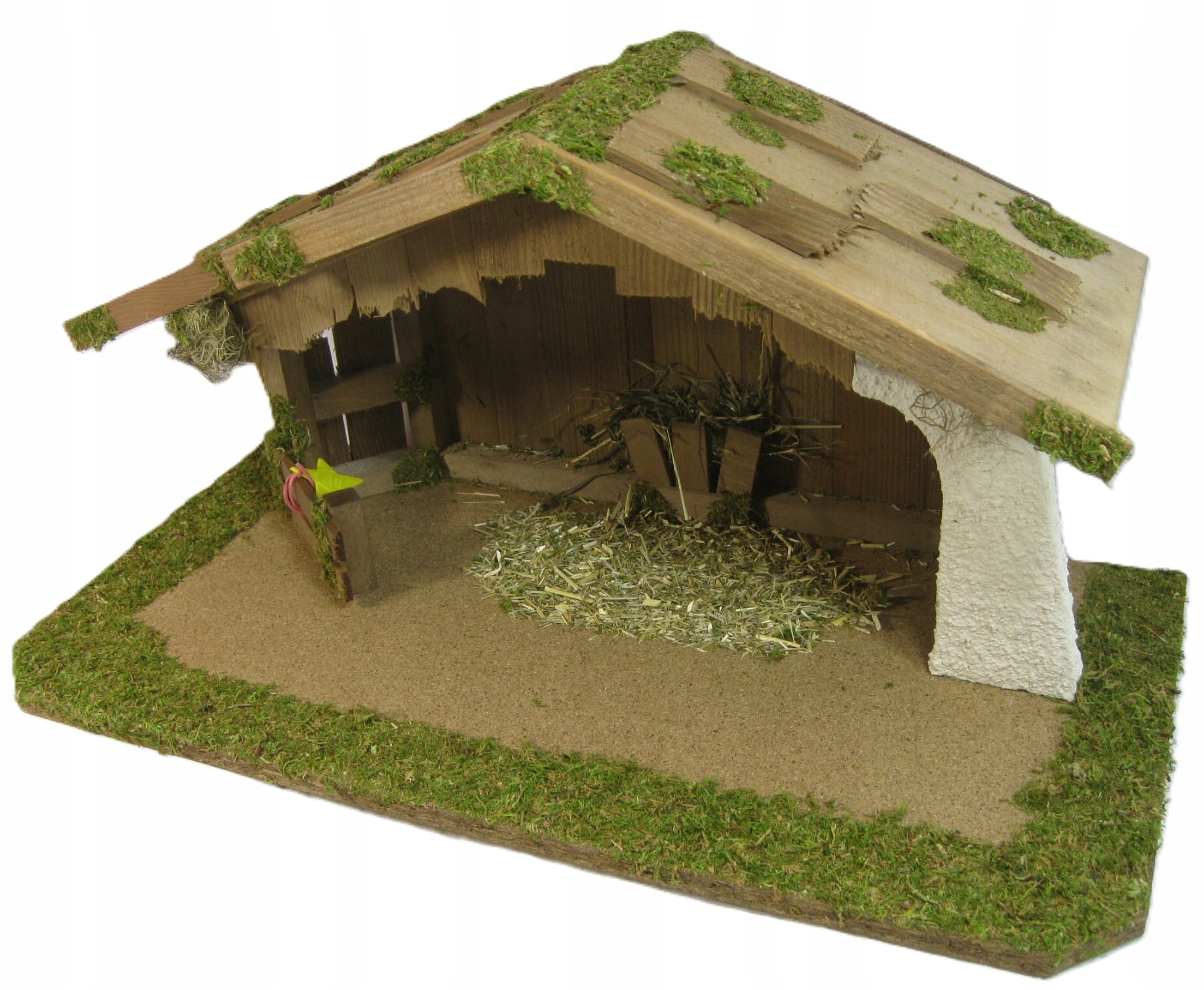 Vianočný Betlehem 52x25x25 cm, pre postavy 12 cm