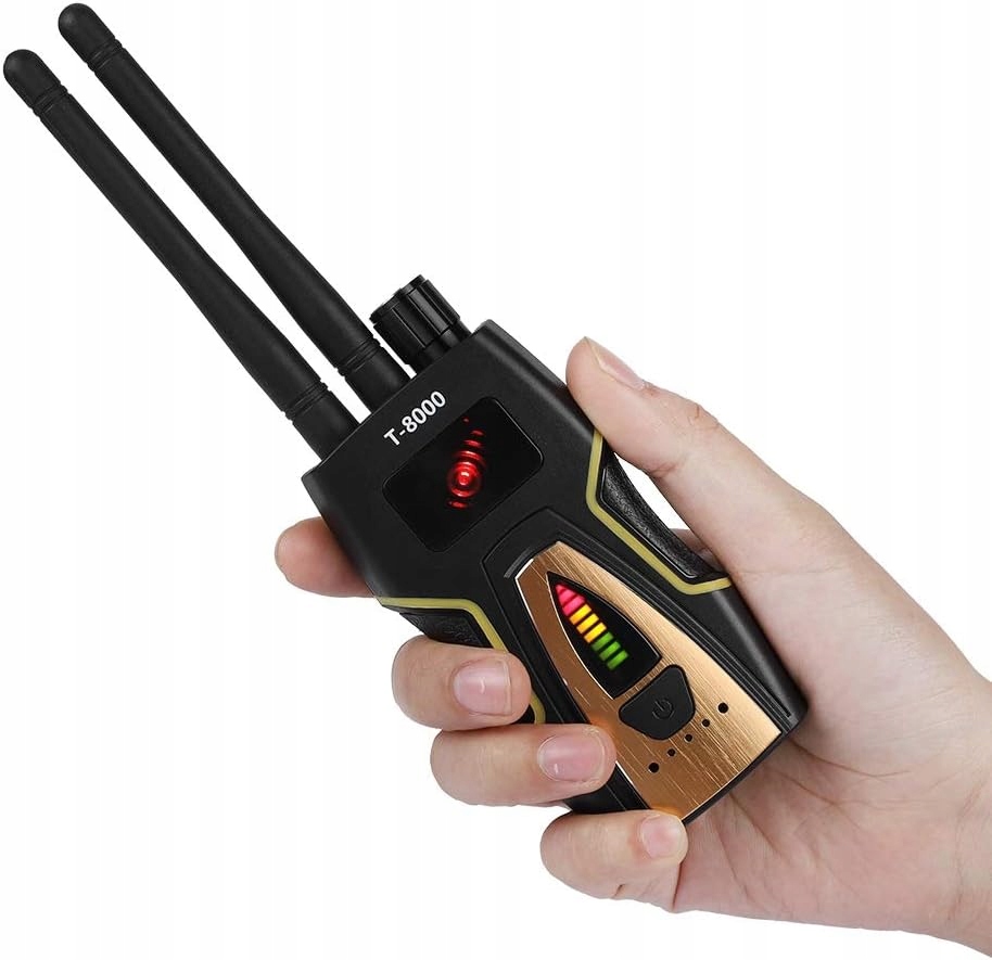 PROFESJONALNY WYKRYWACZ KAMER LOKALIZATORÓW GPS PODSŁUCH ANTY SZPIEG WIFI EAN (GTIN) 6975047828150