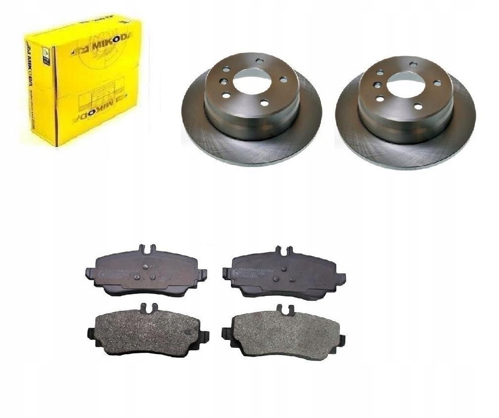 Kotouče Mercedes A W168 Přední 260 Plné Sada