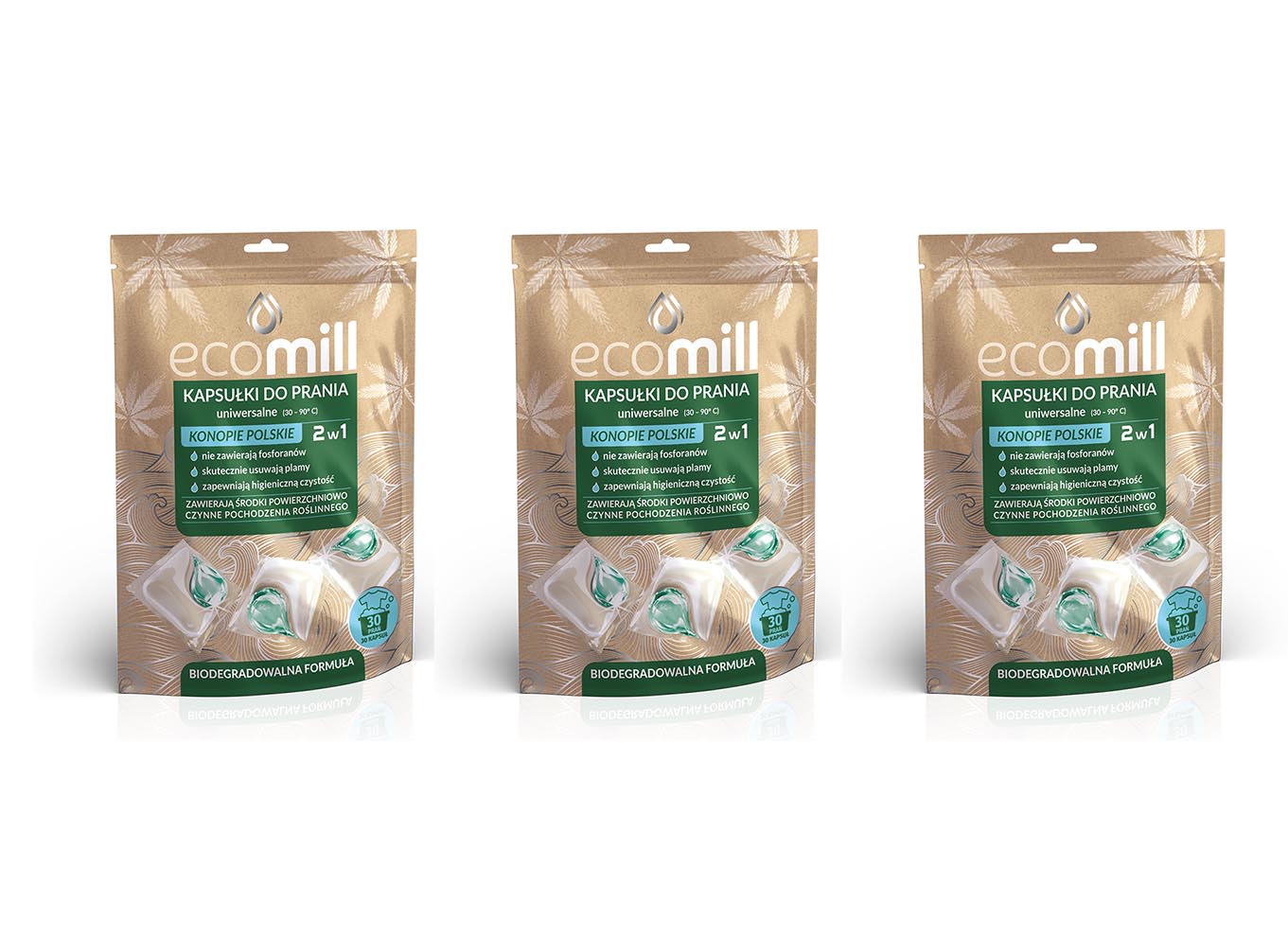 Levně Kapsle na praní Ecomill 30 ks