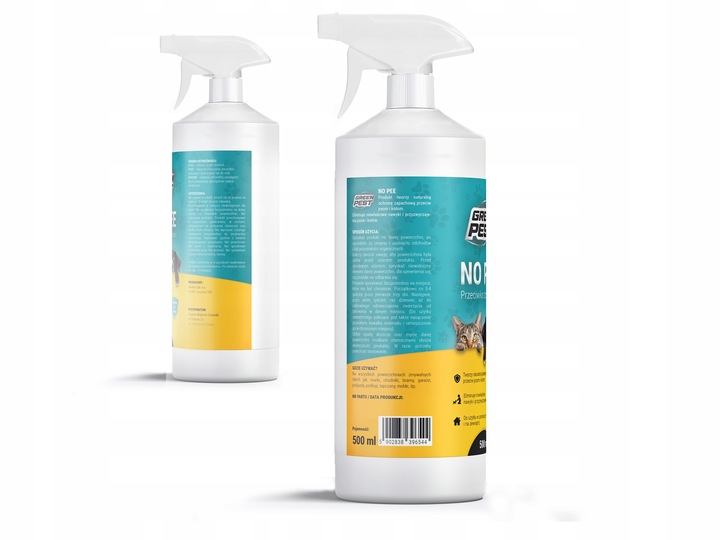 ŚRODEK NO PEE PRZECIW OBSIKIWANIU PSÓW I KOTÓW SPRAY NA PSY KOTY 500ML Kod producenta 727535
