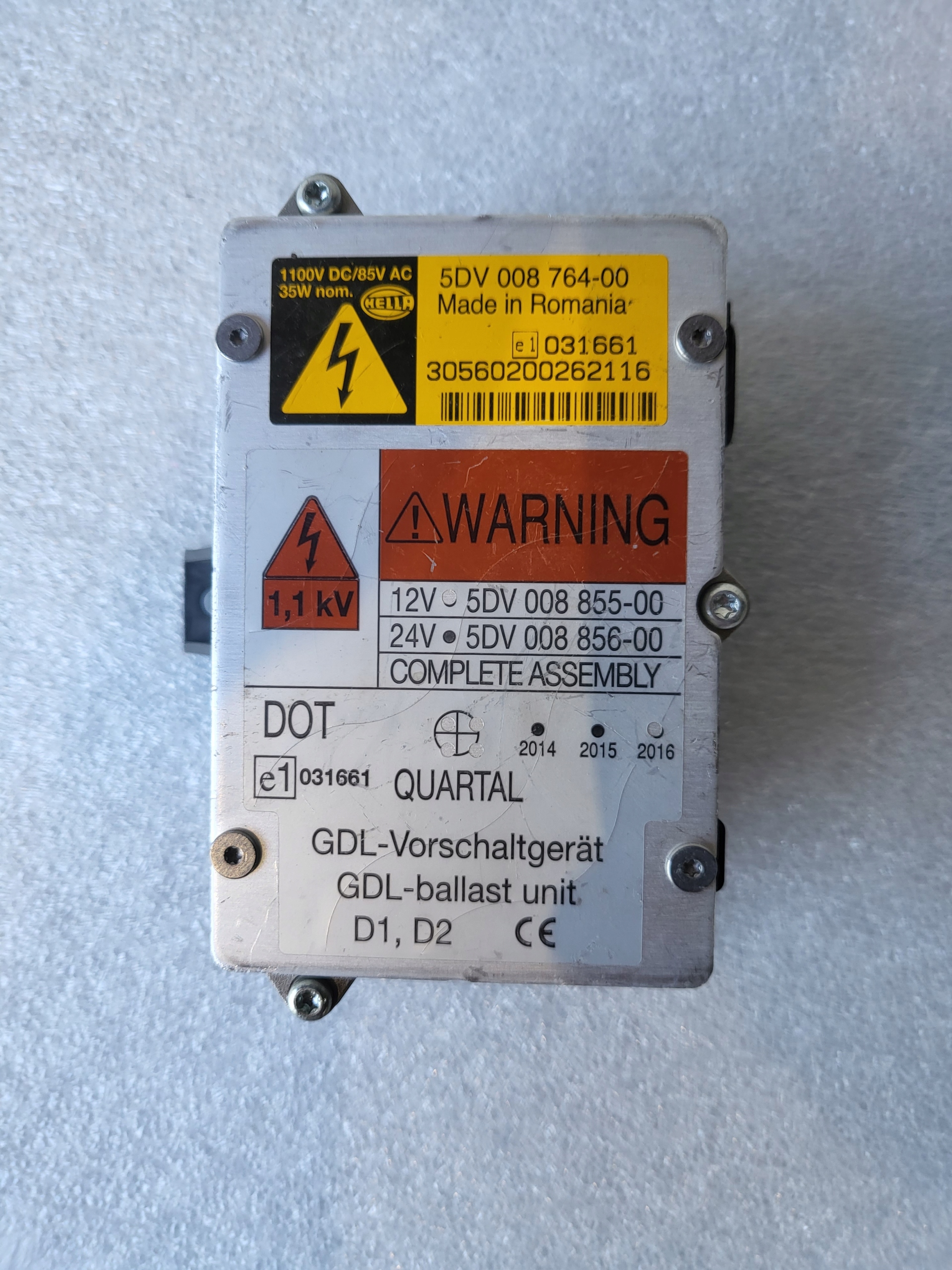 MERCEDES ACTROS MP3 MP4 PRZETWORNICA XENON 24V Marka Inna