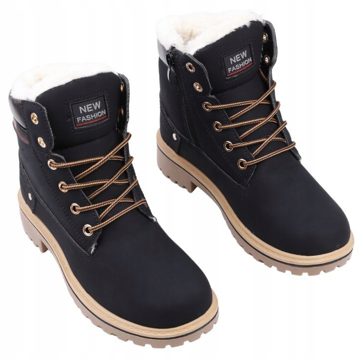 

Trapery damskie zimowe śniegowce ocieplane botki