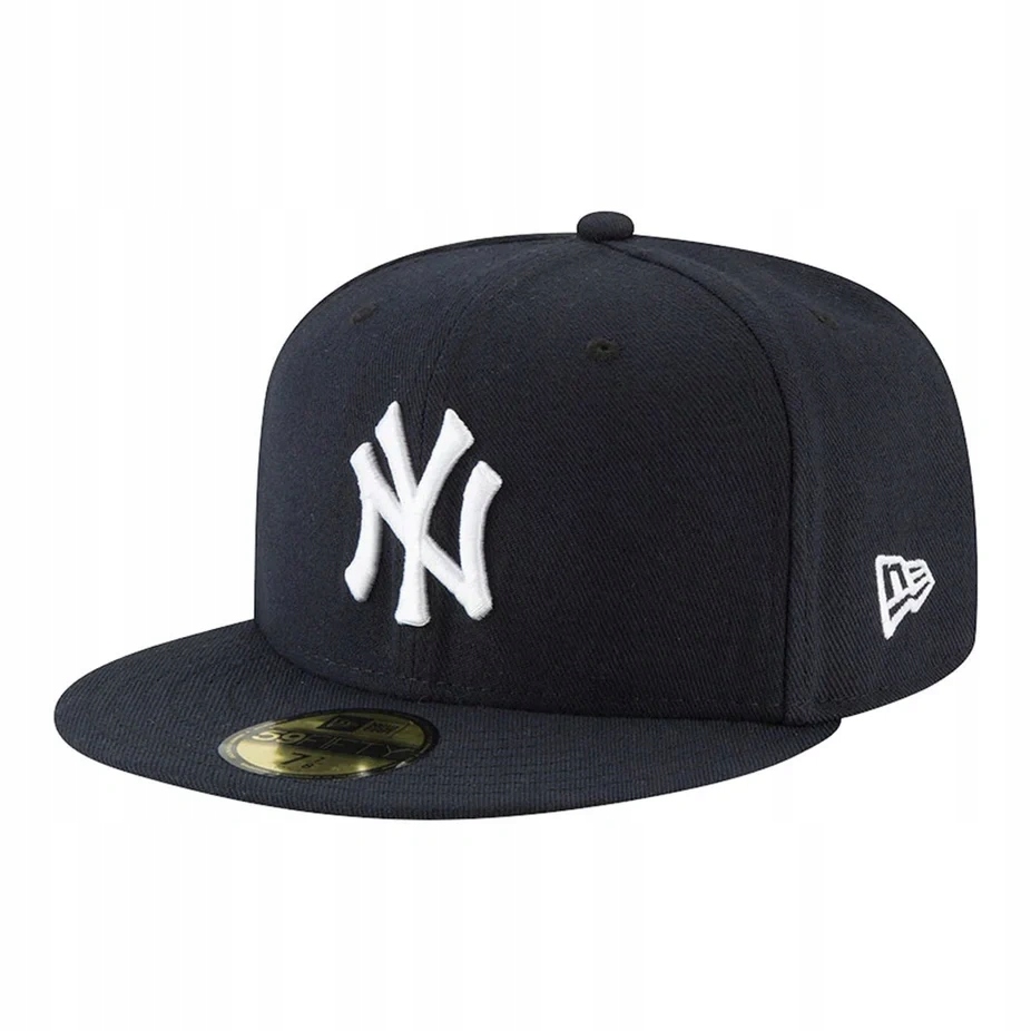 New Era Kšiltovka Fullcap 12572841 tmavě modrá, plochá stříška s logem