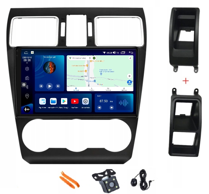 Rádio Android Navigácia VQ230 Qled Carplay Lte Subaru Forester 4 IV 15-18