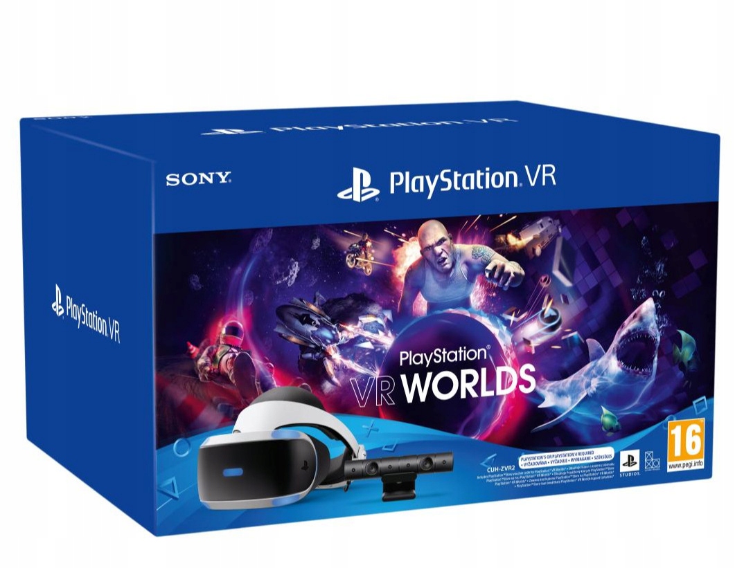 

Sony Playstation Vr V2 Kamera Gra Vr Worlds PS4