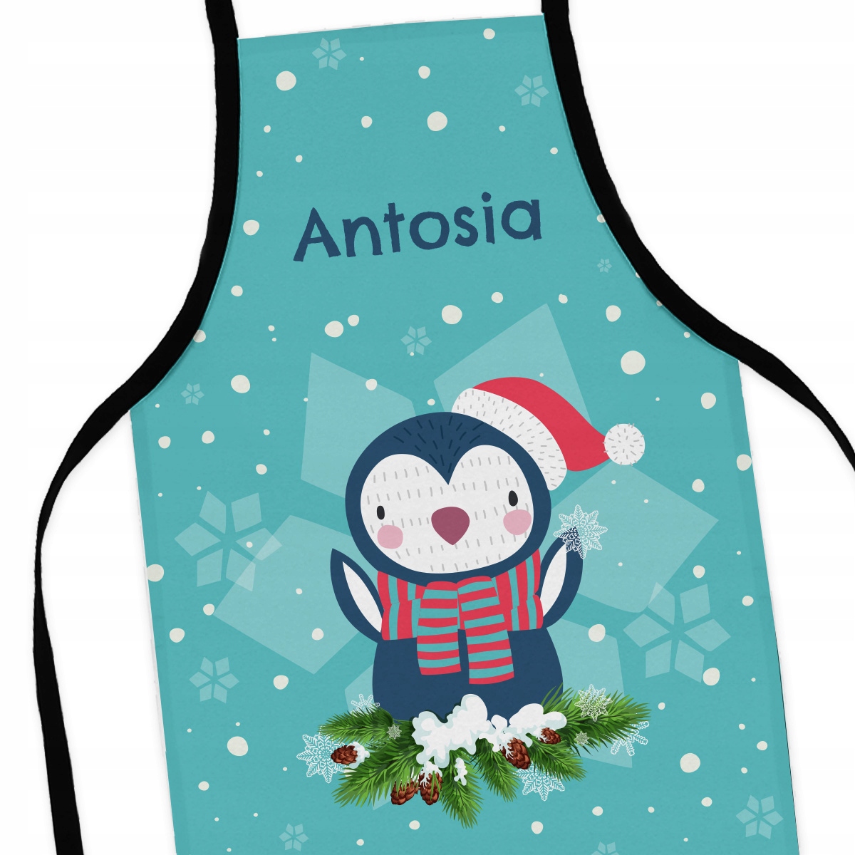 FARTUSZEK KUCHENNY PREZENT NA MIKOŁAJKI FARTUSZEK DLA DZIECI ŚWIĘTA PREZENT