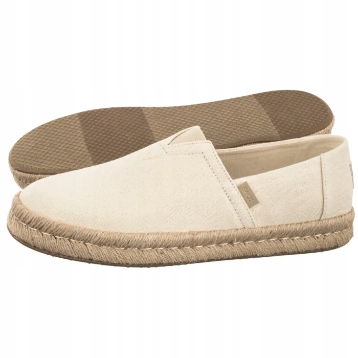 Pánské boty Espadrilky Toms Alpargata Rope 2.0 Natural 10023178 Béžová