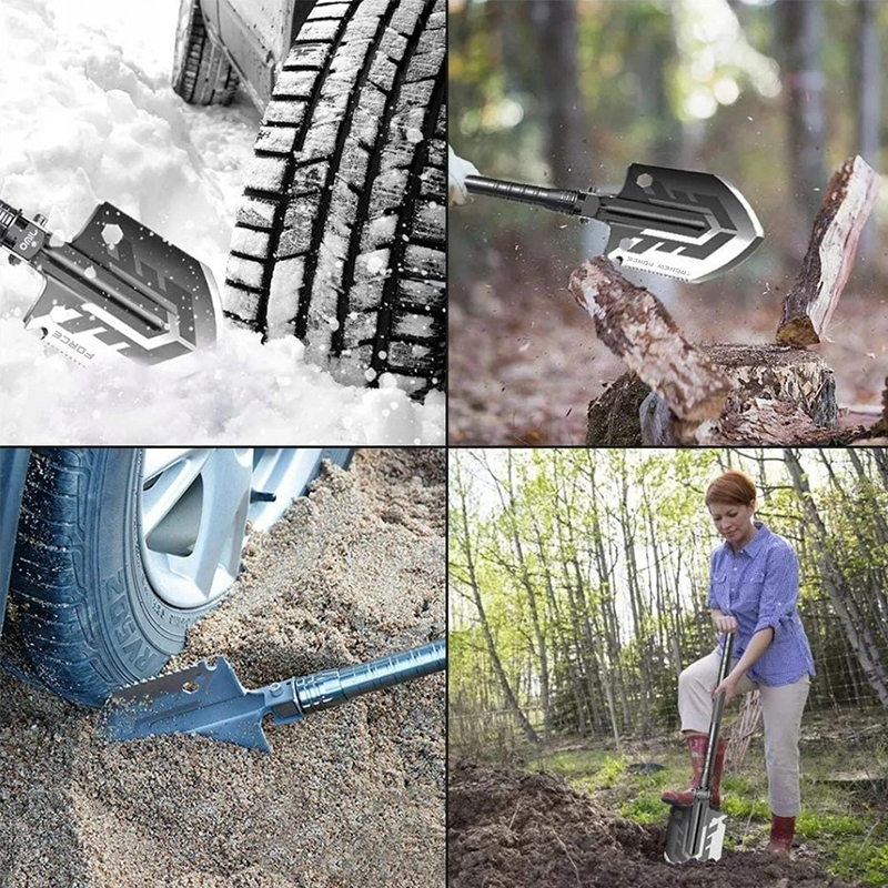 ŁOPATKA SKŁADANA SAPERKA WOJSKOWA WIELOFUNKCYJNA Model wielofunkcyjny