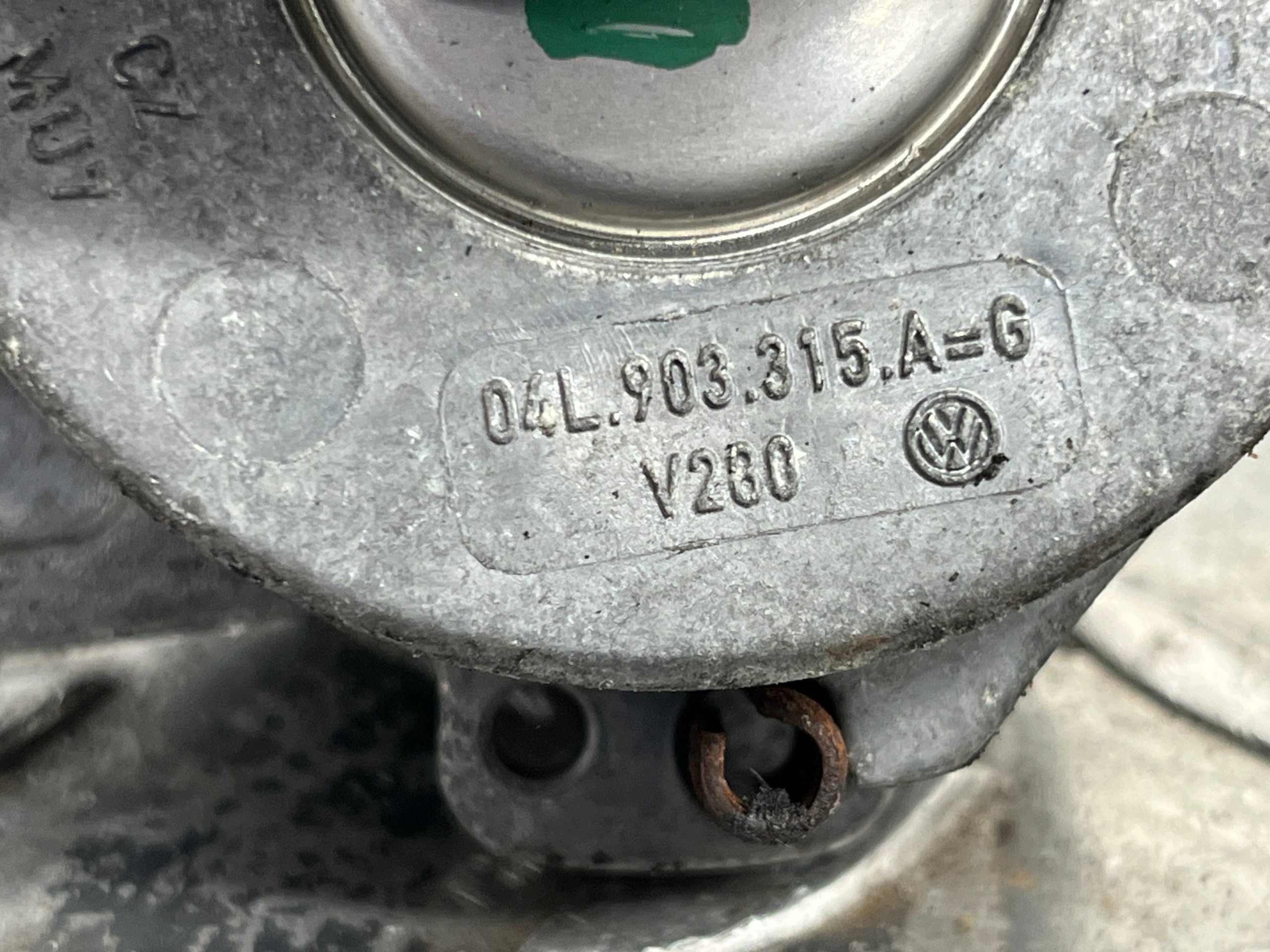 španovákem VOLKSWAGEN CADDY 4 4L903315AG