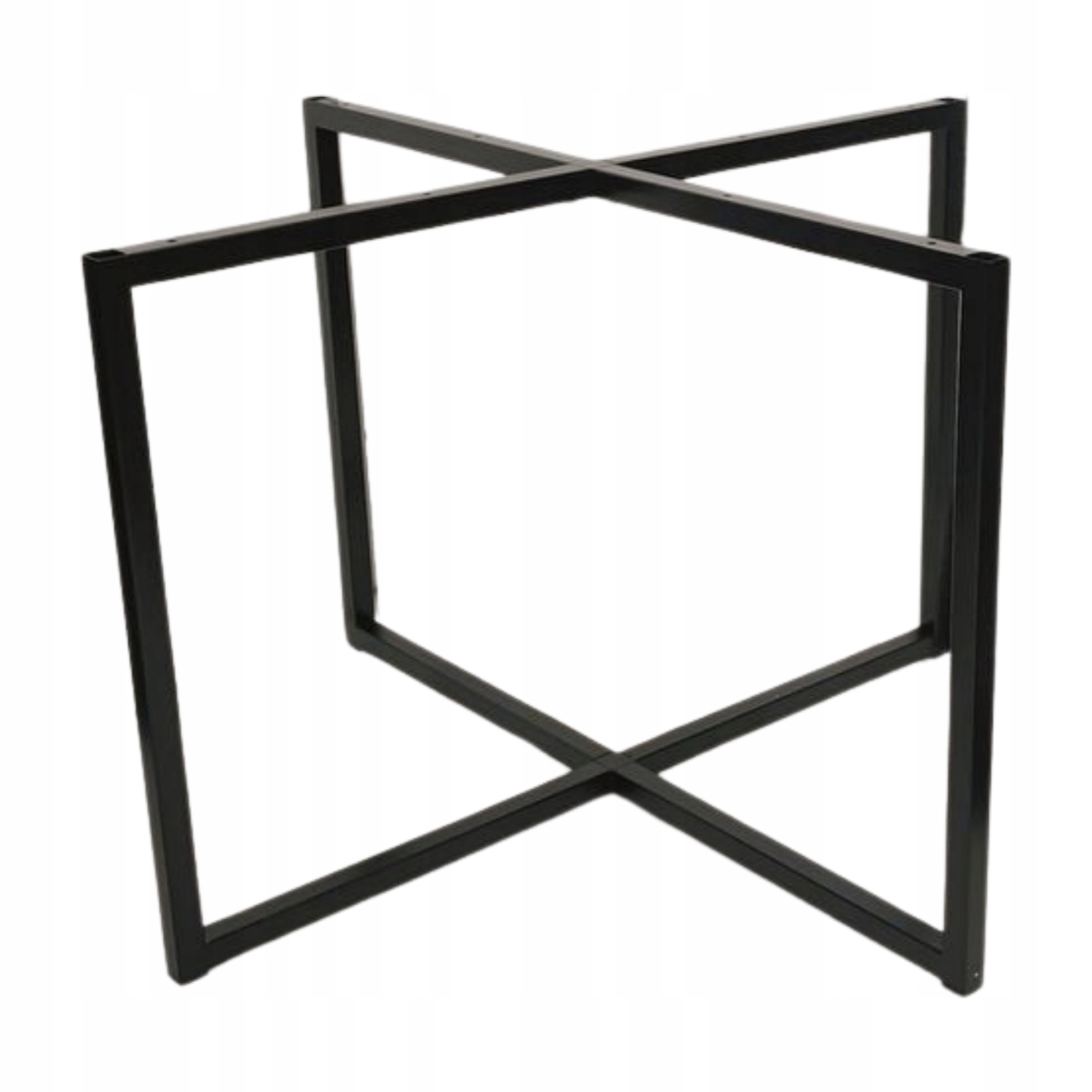 Rám na konferenční stolek kovový loft, průměr 50 cm, výška 46 cm