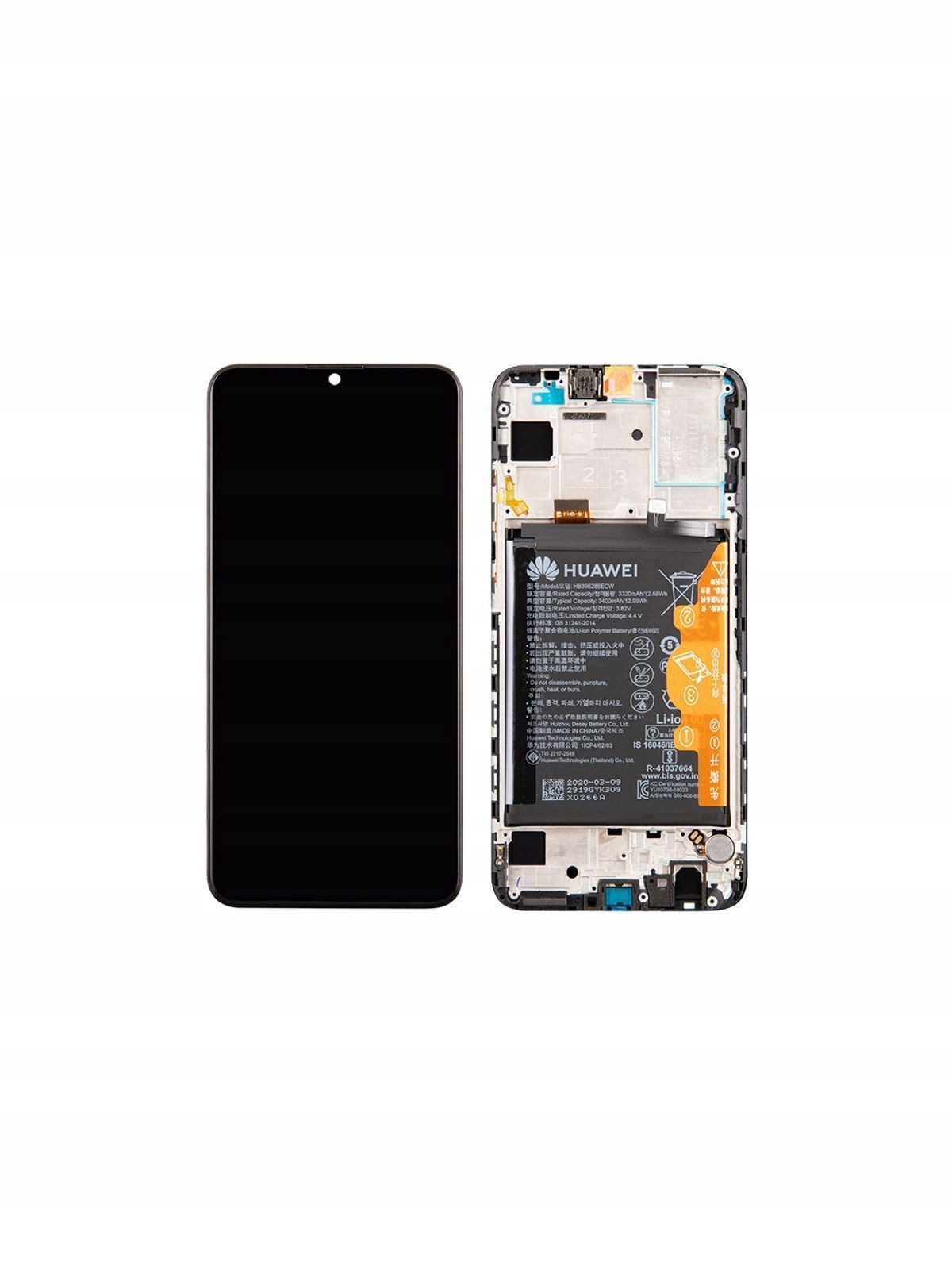 Wyswietlacz Huawei P Smart 2019 Ramka Service Pack