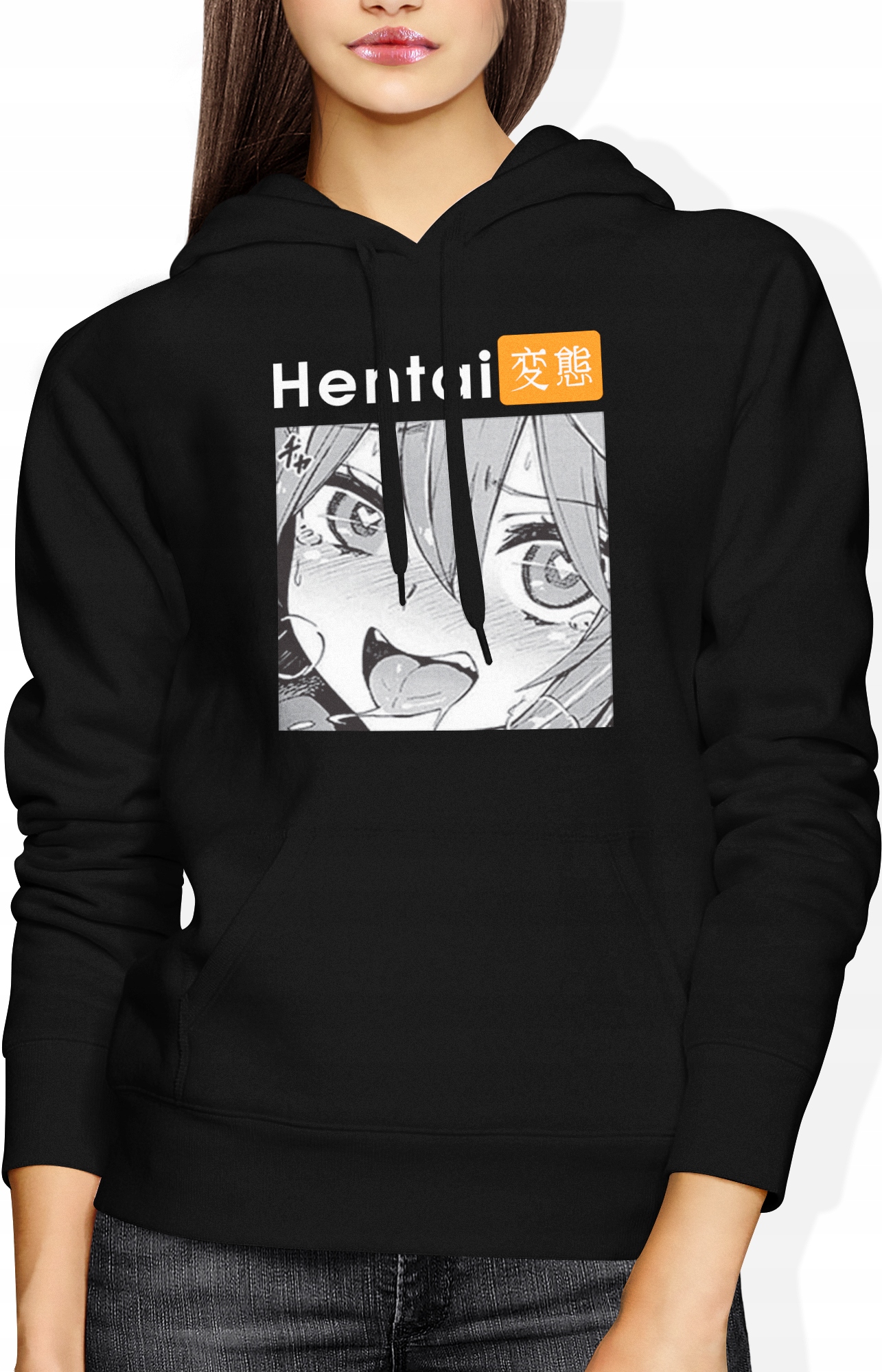 

Bluza Hentai Damska Anime Manga Z Kapturem Rozm S