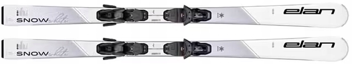 Narty zjazdowe Elan Snow White Sx EL9.0 Gw 140cm