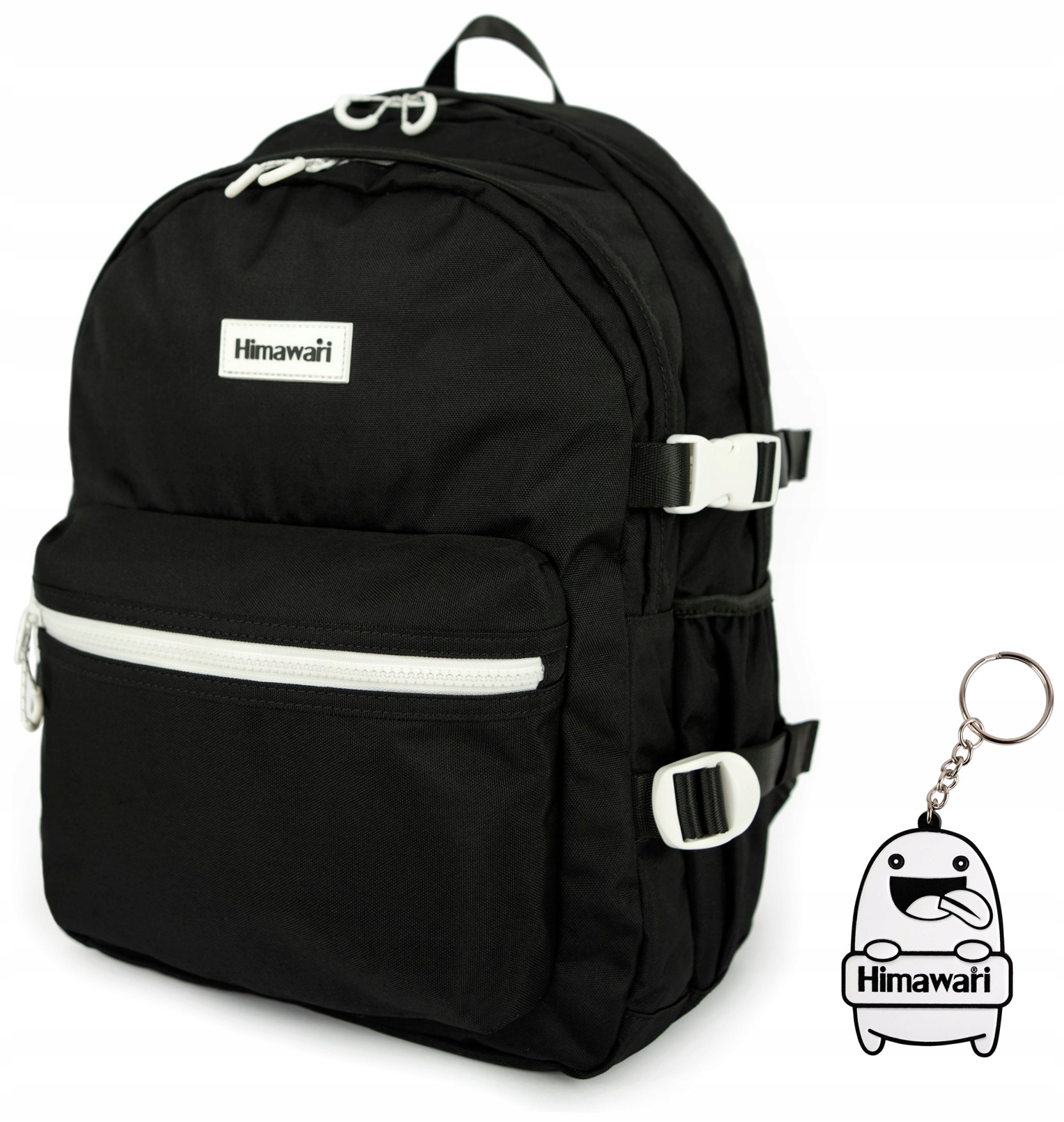 Batoh Himawari Skate M multifunkční, prostorný, voděodolný, černý