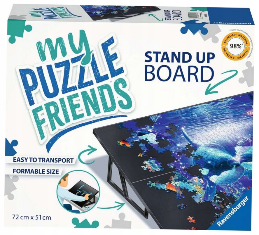 Диагональная накладка под пазл. Ravensburger