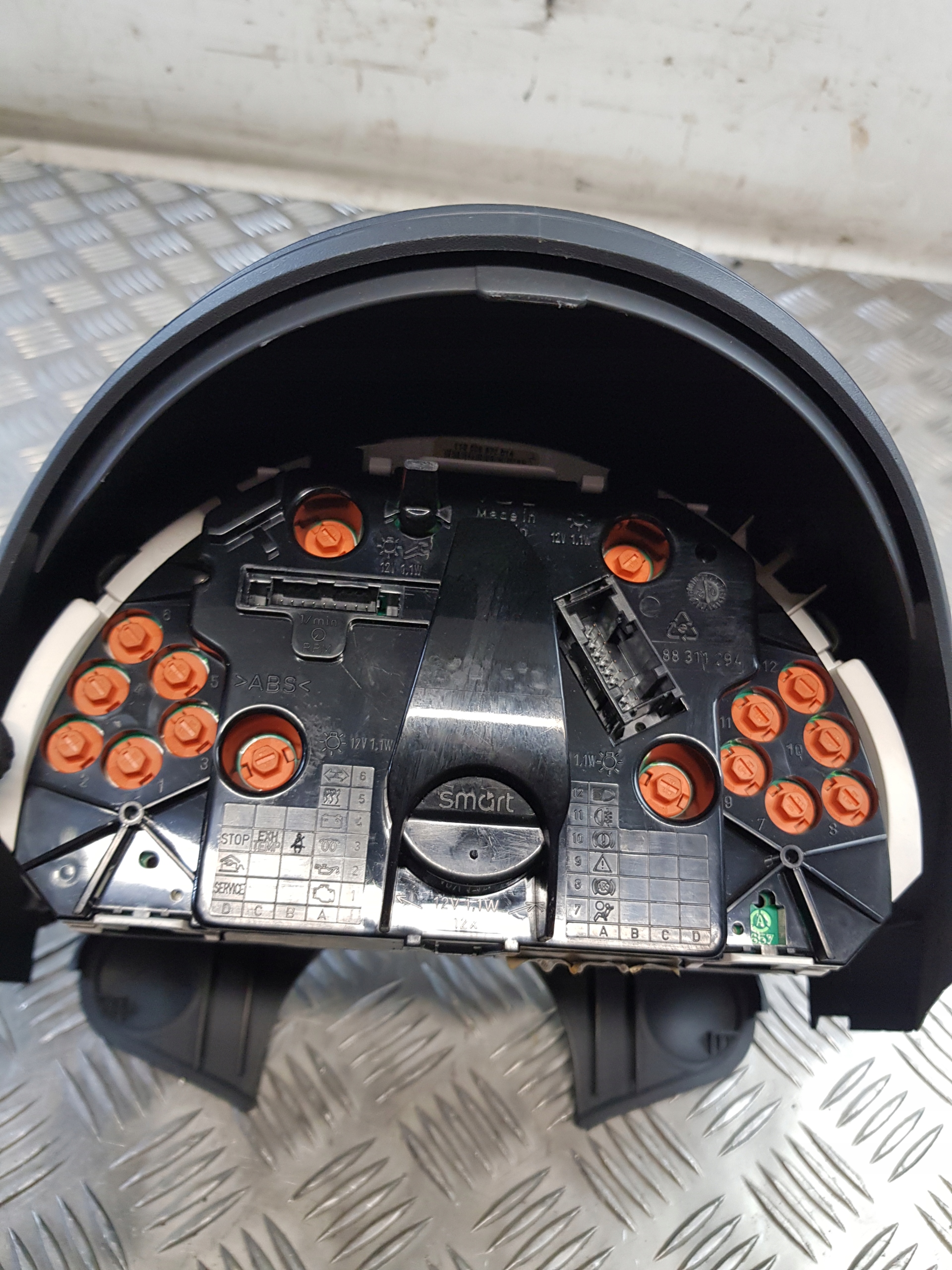 dials dials 0001184V022 SMART FORTWO and 02R- EUROPA