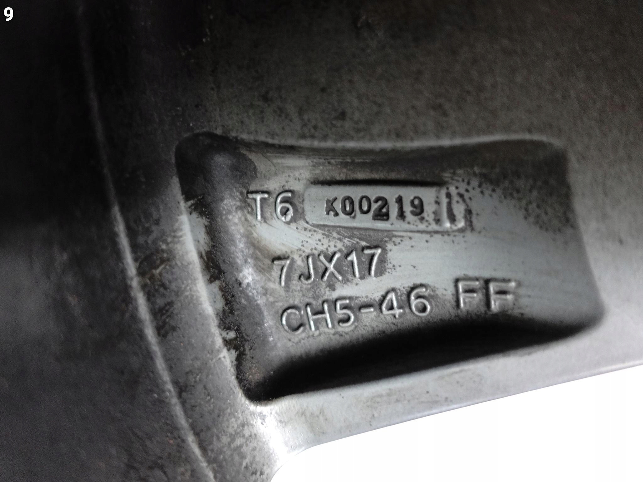 TOYOTA PROACE VERSO disk 7JX17 ET46 5X114,3